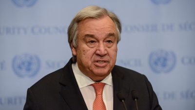 UN-Generalsekretär Guterres ruft „Alarmstufe rot“ für den Planeten aus