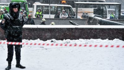 Update: Bus fährt in Moskau in Menschenmenge – 4 Menschen tot
