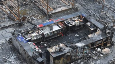 Indien: Mindestens 14 Tote bei Brand in Mumbai