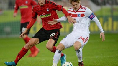 HSV hält Freiburg mit 0:0 auf Distanz
