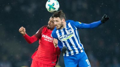 Hertha verliert Heimspiel – Frankfurt schon Tabellen-Achter