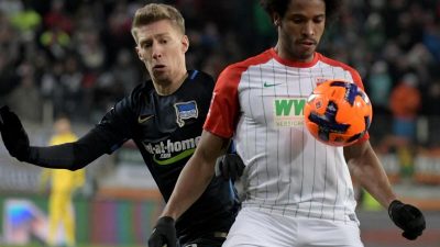 Joker Kalou sticht: Hertha schockt FCA in der Nachspielzeit