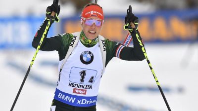 Biathletin Dahlmeier glaubt an Aufschwung im Olympia-Winter