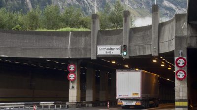 Schwerer Unfall im Gotthard-Tunnel – zwei Tote