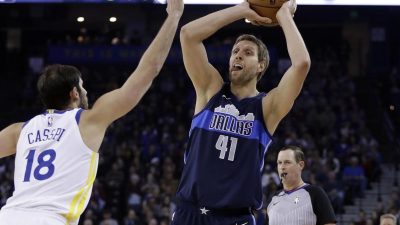 NBA: Nowitzki verliert mit Dallas gegen Meister Golden State