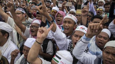 80.000 Indonesier demonstrieren gegen Jerusalem-Entscheidung