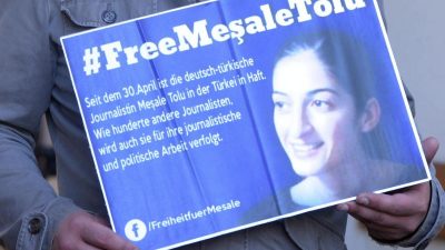 Türkei: Deutsche Journalistin Mesale Tolu kommt unter Auflagen frei