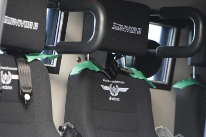 Wirbel um Schriftzug in sächsischem Anti-Terror-Fahrzeug