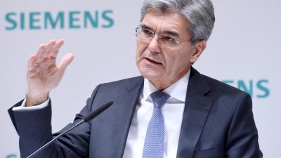 „Parteipolitik ohne Mandat“: Aktionäre wollen Siemens-Chef Kaeser nach AfD-Kritik Zurückhaltung verordnen