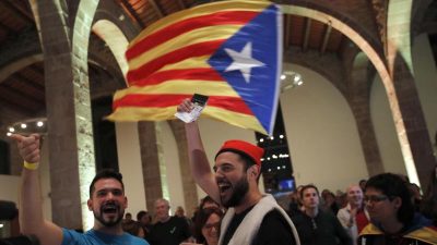 Fünf katalanische Unabhängigkeitsbefürworter festgenommen