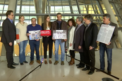 Pro Asyl übergibt Petition für Familiennachzug an den Deutschen Bundestag