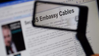 Wikileaks: US-Ermittler befragen Botschaftsmitarbeiter über Assanges Besucher