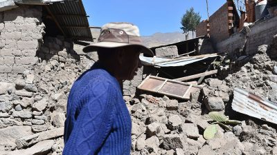 Mindestens 2 Tote und 65 Verletzte bei Erdbeben in Peru