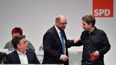 Juso-Chef: Es geht um die SPD – ein politisches Aus von SPD-Chef Schulz ist völlig egal