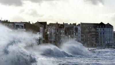 Ein Toter und 15 Verletzte durch Sturm in Frankreich