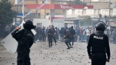 Tunesien: 200 Festnahmen und dutzende Verletzte bei landesweiten Protesten