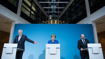 Merkel kündigt zu Auftakt von Koalitionsverhandlungen zügige Gespräche an