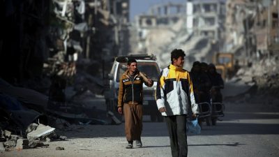 Trump bezeichnet Lage in Syrien als „menschliche Schande“