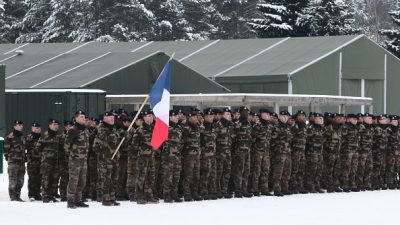 Frankreich verstärkt Nato-Bataillon unter deutscher Führung in Litauen