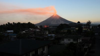 Philippinen: Vulkanausbruch droht – mehr als 12.000 Menschen müssen evakuiert werden