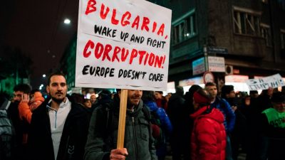 „Mafia!“ und „Rücktritt!“-Slogans: Proteste bei offiziellem Auftakt von bulgarischer EU-Ratspräsidentschaft