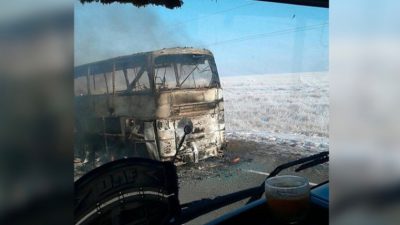 Schweres Busunglück in Kasachstan – Mindestens 52 Tote