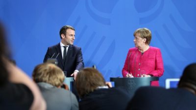 Merkel und Macron wollen neuen Élysée-Vertrag schließen