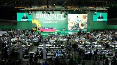 Grüne setzen Parteitag in Hannover fort