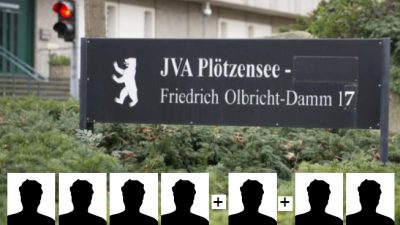 Berlin: Wieder zwei weg! – Erneuter Ausbruch aus der JVA Plötzensee – Immer noch keine Öffentlichkeitsfahndung