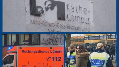 Lünen/NRW: Tödliche Messer-Attacke an Gesamtschule – 15-Jähriger sticht Mitschüler (14) nieder