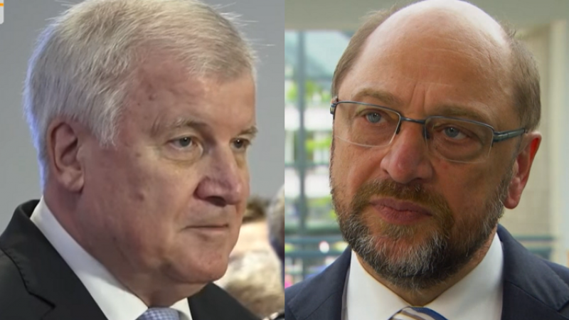 Schulz zu Seehofer: „Wenn das schiefgeht, ist meine politische Karriere zu Ende“