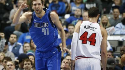 Nowitzki und Kleber verlieren NBA-Match gegen Zipsers Bulls