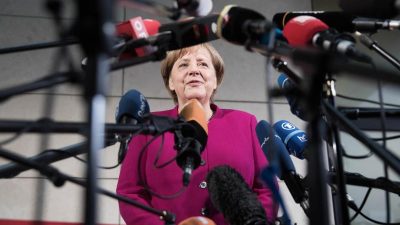 CDU, CSU und SPD sprechen über Zukunft Europas