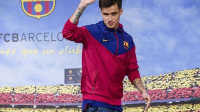 Coutinho startet Barça-Karriere mit Verletzung
