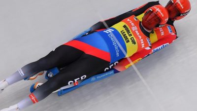 Rodel-Doppelsitzer Eggert/Benecken gewinnen in Oberhof