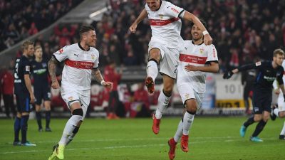 VfB Stuttgart gewinnt bei Gomez-Comeback gegen Hertha