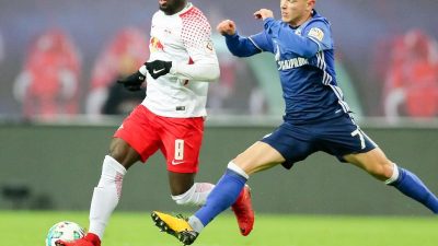 RB-Sieg gegen Schalke: Leipzig klettert auf Platz zwei