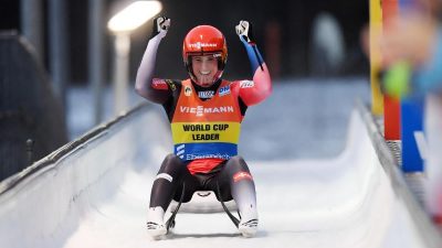 Olympiasieger führen Rodel-Team für Winterspiele an