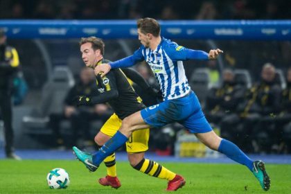 Remis bei Hertha: Ohne Aubameyang strauchelt Dortmund erneut