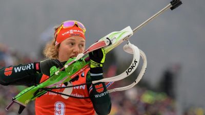 Biathletin Dahlmeier holt in Antholz zweiten Saisonsieg
