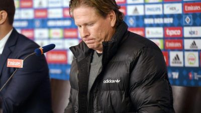 Hamburger SV trennt sich von Trainer Gisdol