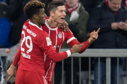 Lewandowski und Müller treffen doppelt – 4:2 gegen Werder