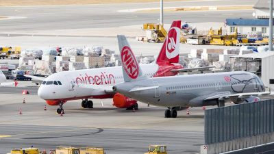 Air-Berlin-Pleite lässt Passagierzahlen um 1 Prozent einbrechen
