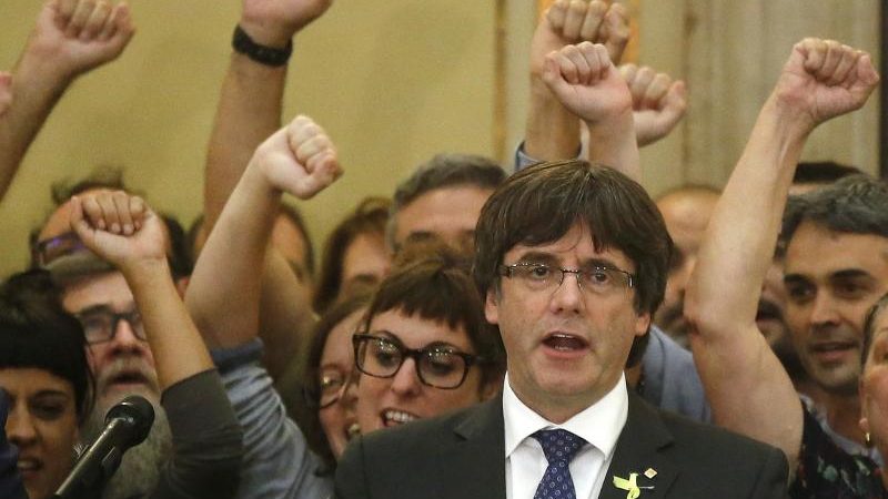 Unabhängigkeitsbefürworter im katalanischen Parlament planen neues Referendum