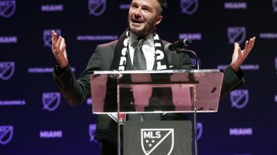 David Beckham holt MLS-Fußballteam nach Miami