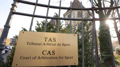 CAS-Entscheidung zu russischen Sportlern am 1. Februar