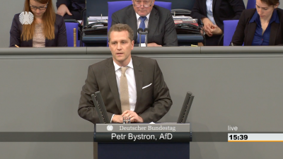 Bundestag: AfD-Bystron spricht Klartext mit den Linken