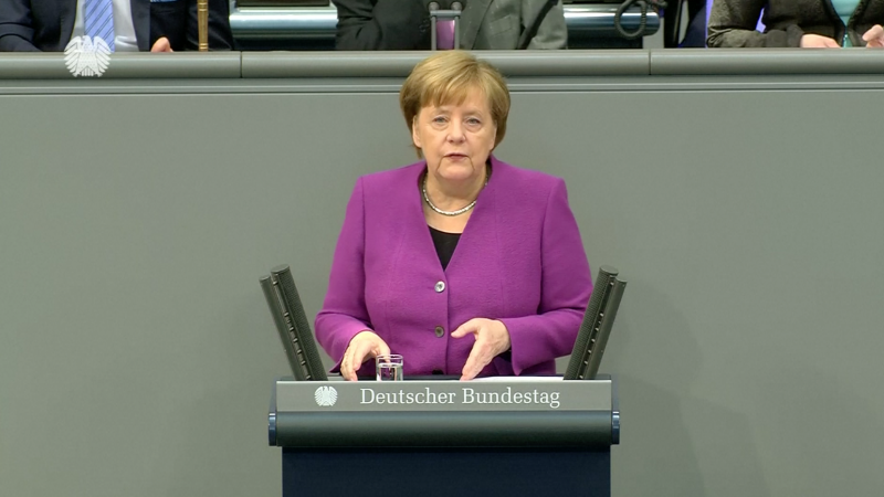 Merkel: „Deutschland geht es nur gut, wenn es Europa gut geht“