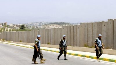Libanon will gegen Bau israelischer Grenzmauer vorgehen