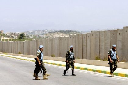 Libanon will gegen Bau israelischer Grenzmauer vorgehen